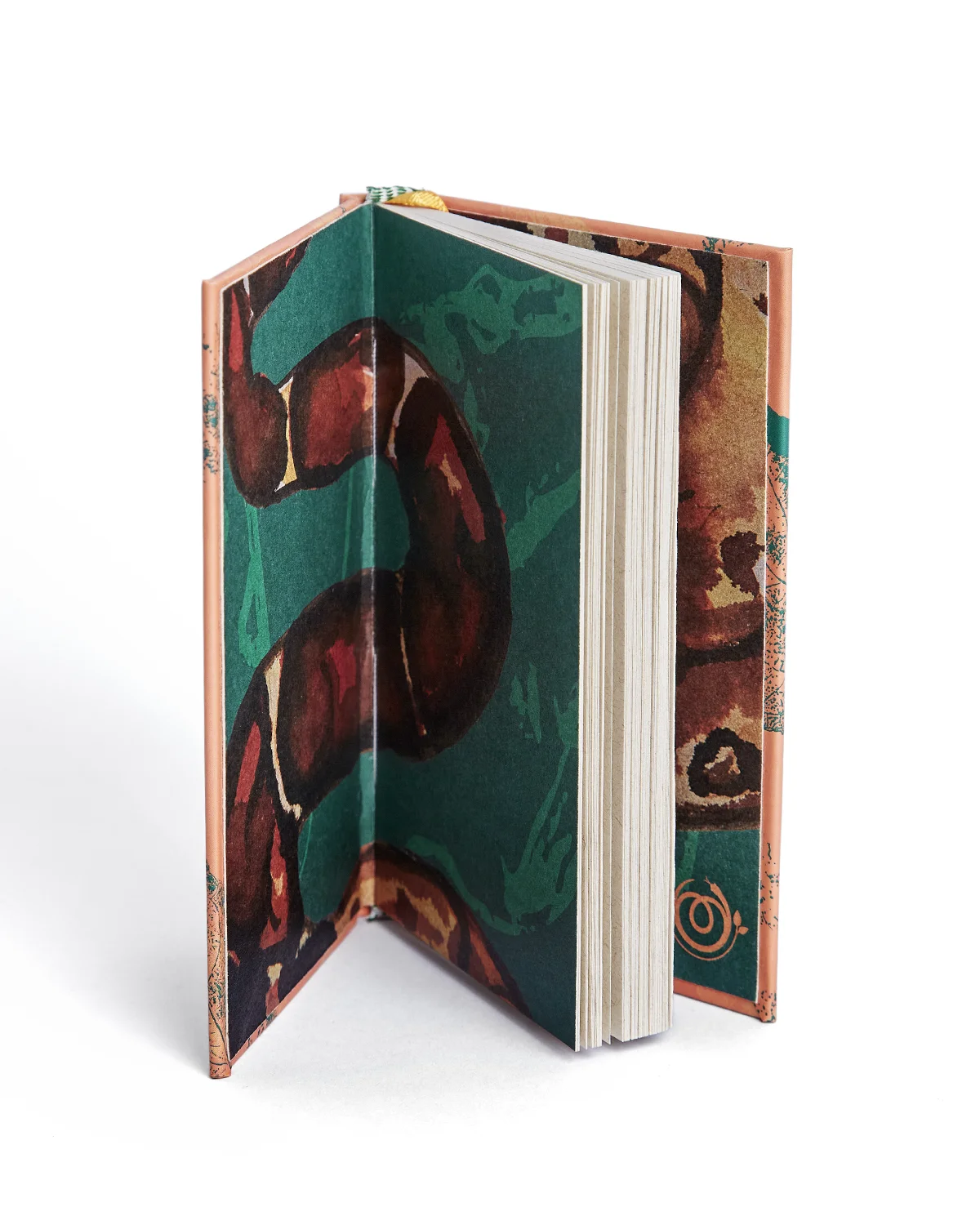 Libreta Boa abierta interior